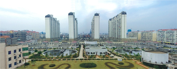 江西最大污水處理廠——南昌朝陽污水處理廠二期工程（省、市優(yōu)良工程，獲滕王閣杯）
